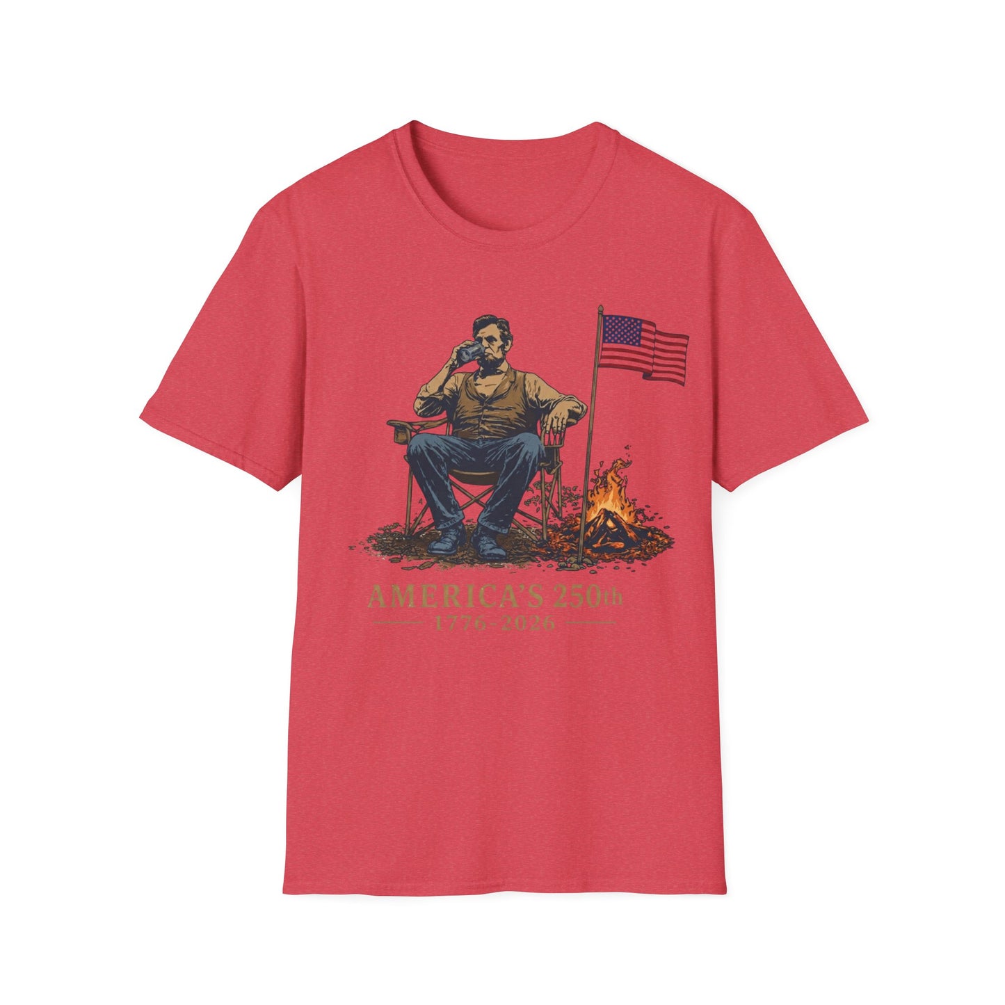 Campfire Lincoln T-Shirt