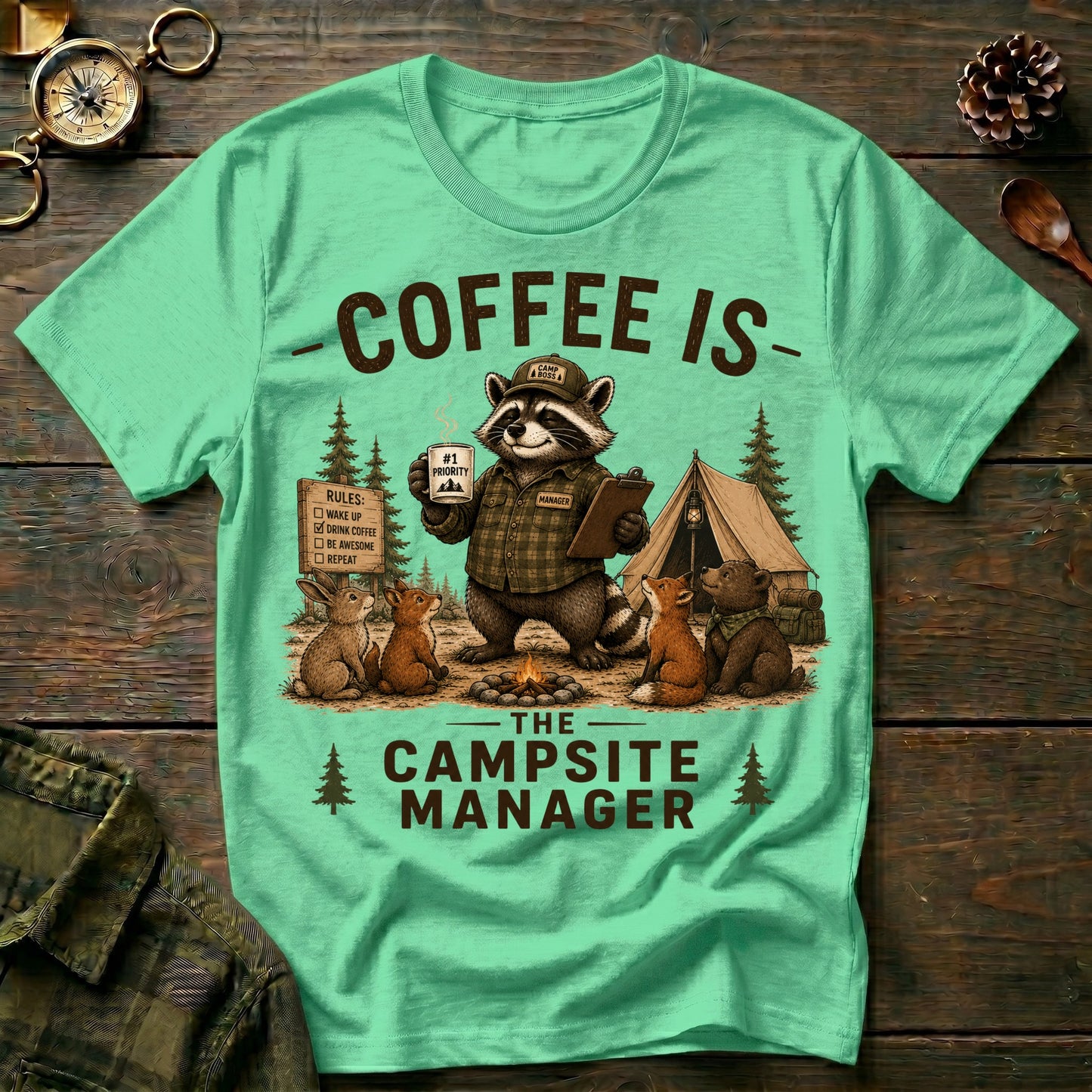 Campsite Manager T-Shirt