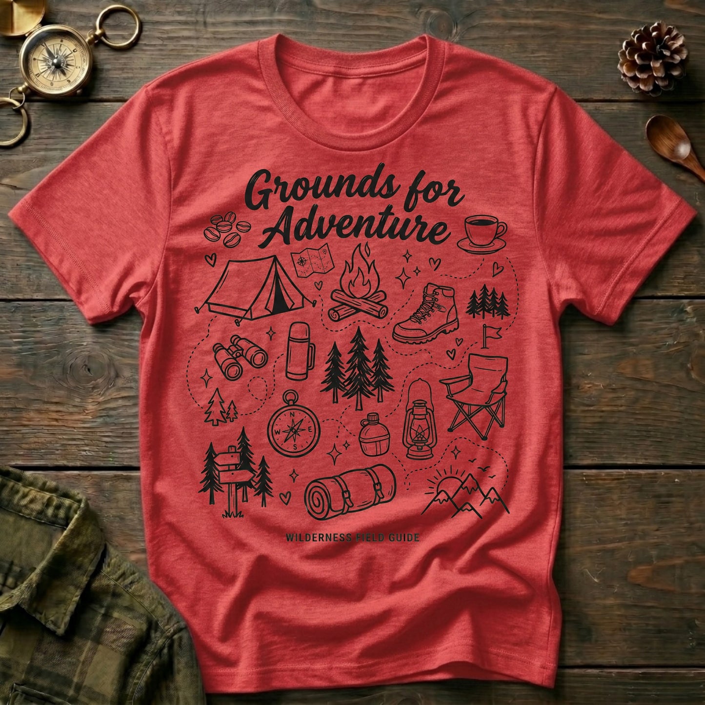 Grounds for Adventure T-Shirt