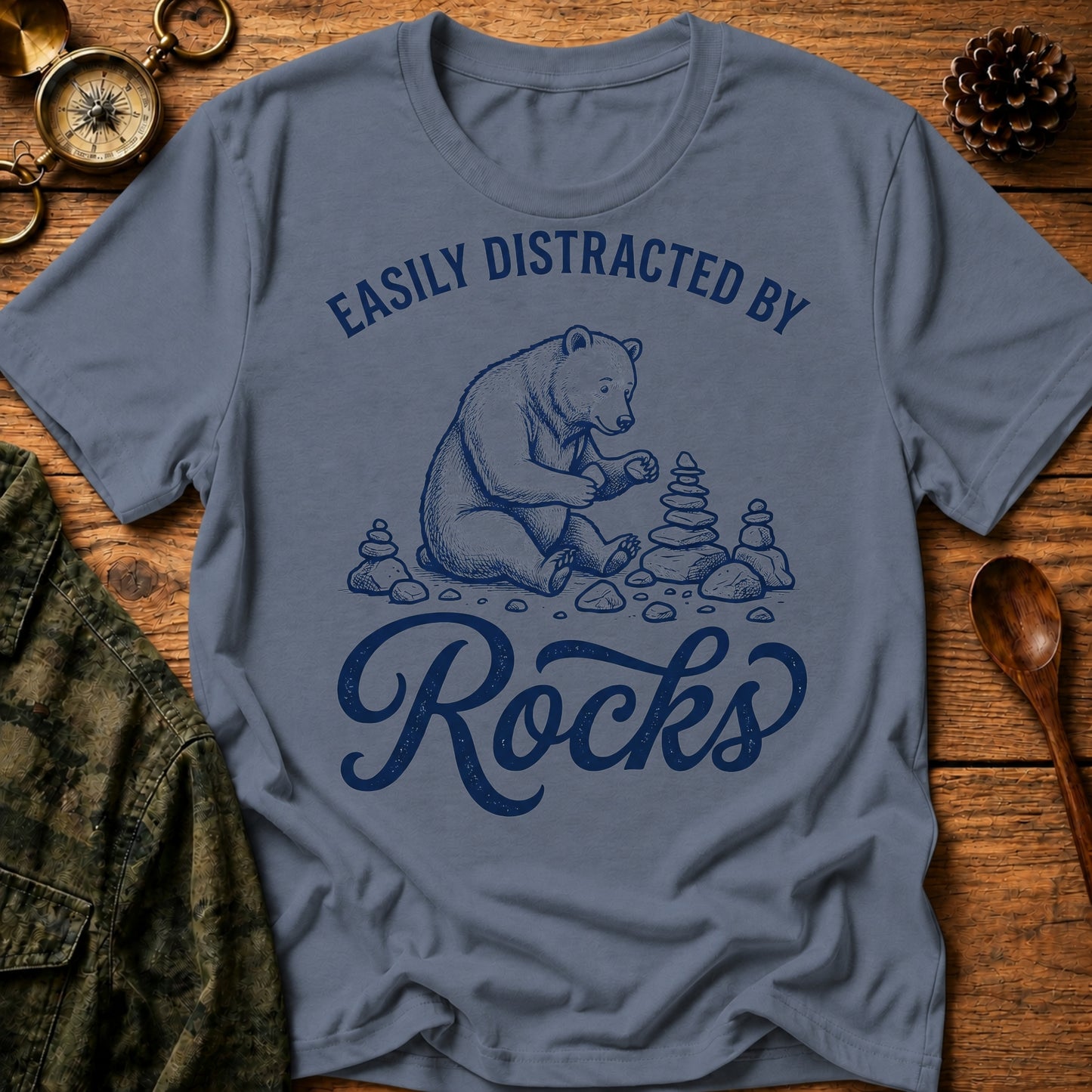 Distracted by Rocks T-Shirt