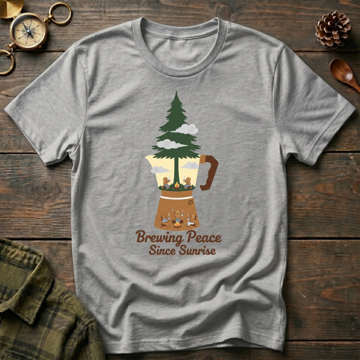 Brewing Peace Since Sunrise T-Shirt