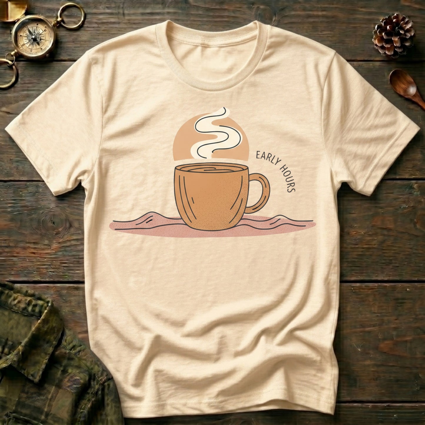 Cozy Morning Coffee T-Shirt