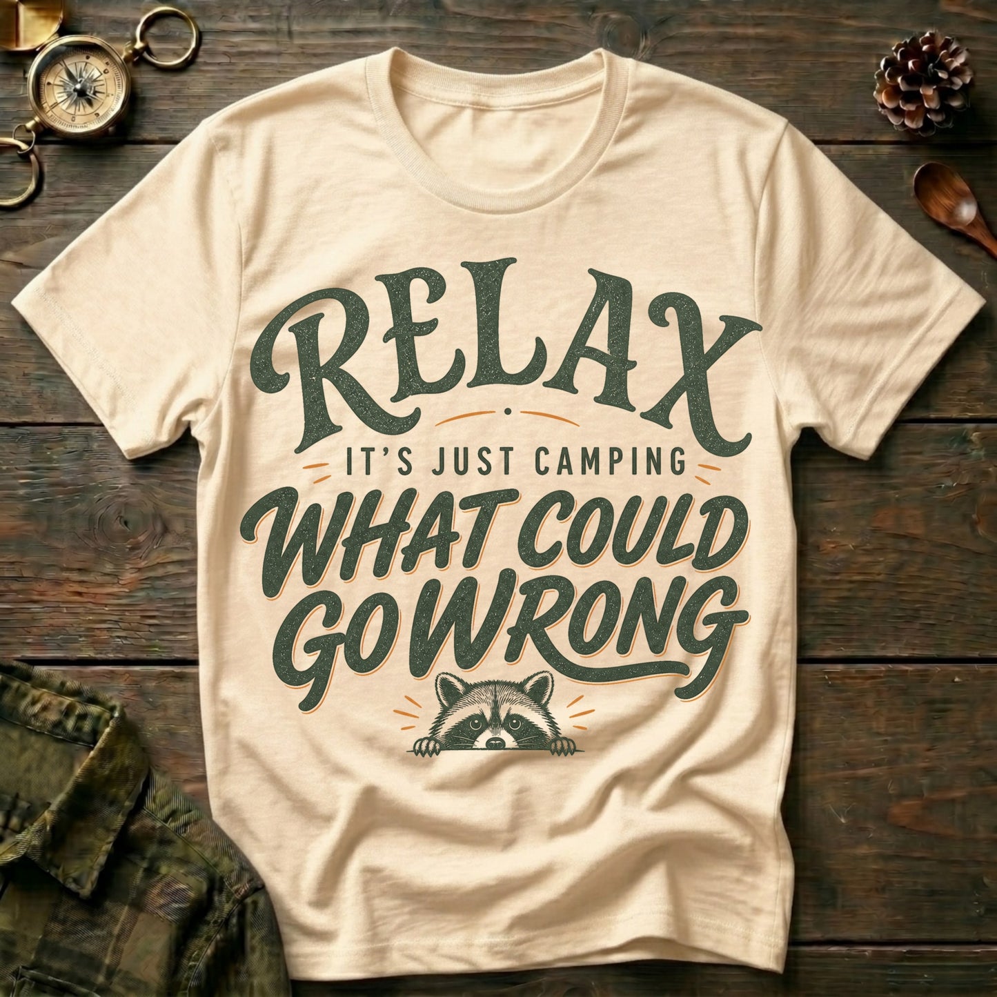 Relax It's Just Camping T-Shirt