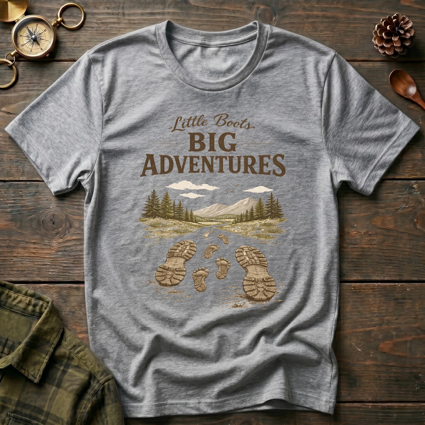 Little Boots Big Adventures T-Shirt