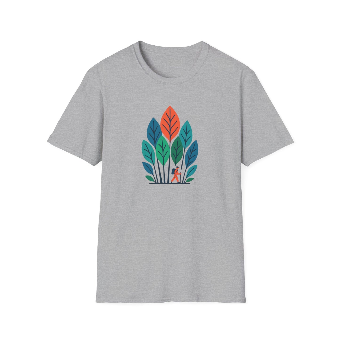 Hiker in Leaves T-Shirt