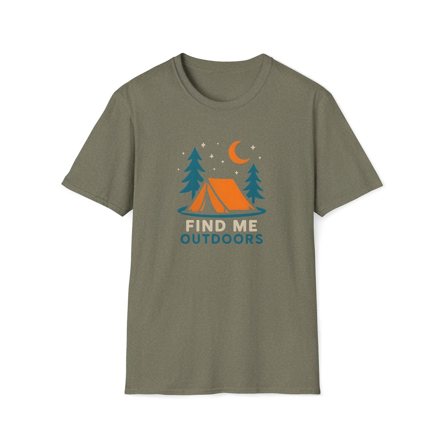 Night Camping Scene T-Shirt