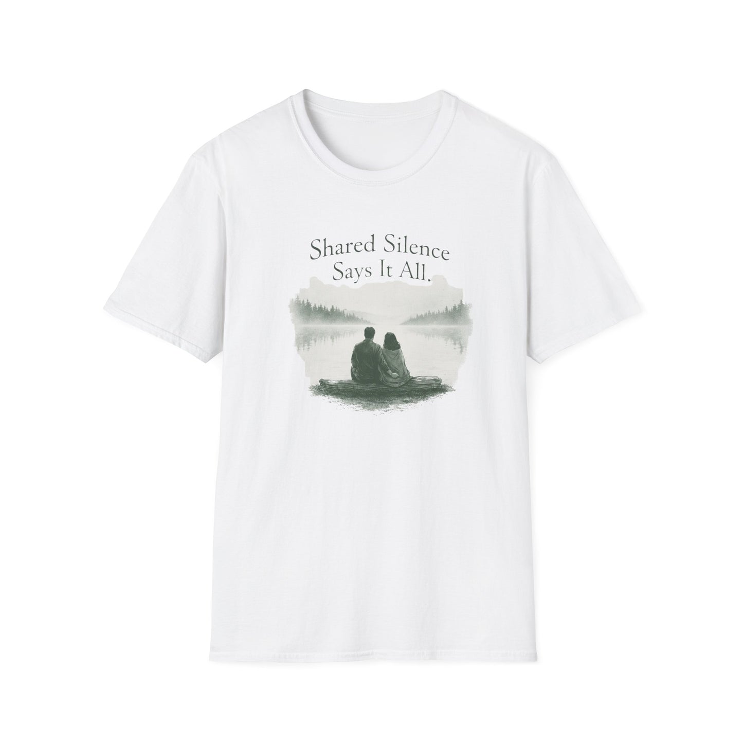 Couple Camping Lake  T-Shirt