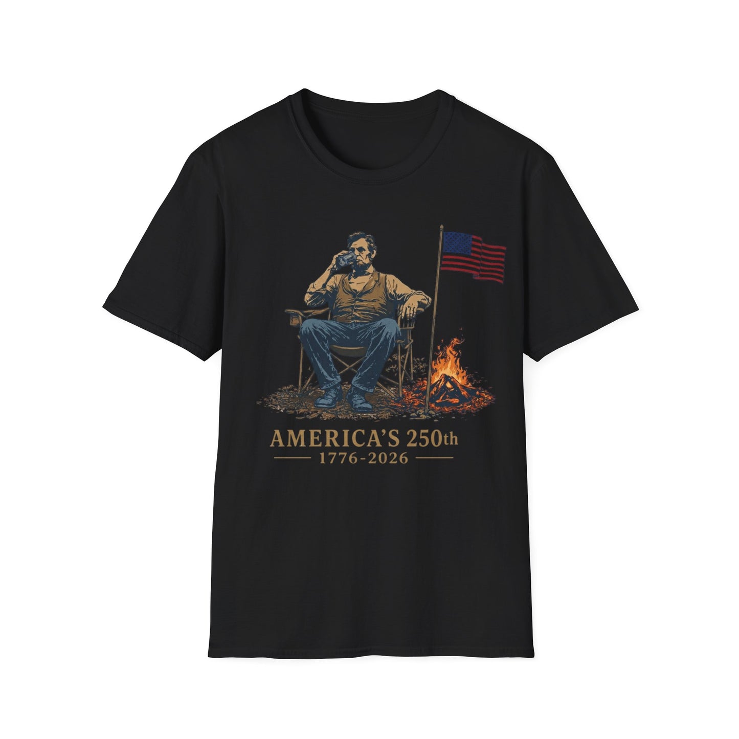 Campfire Lincoln T-Shirt