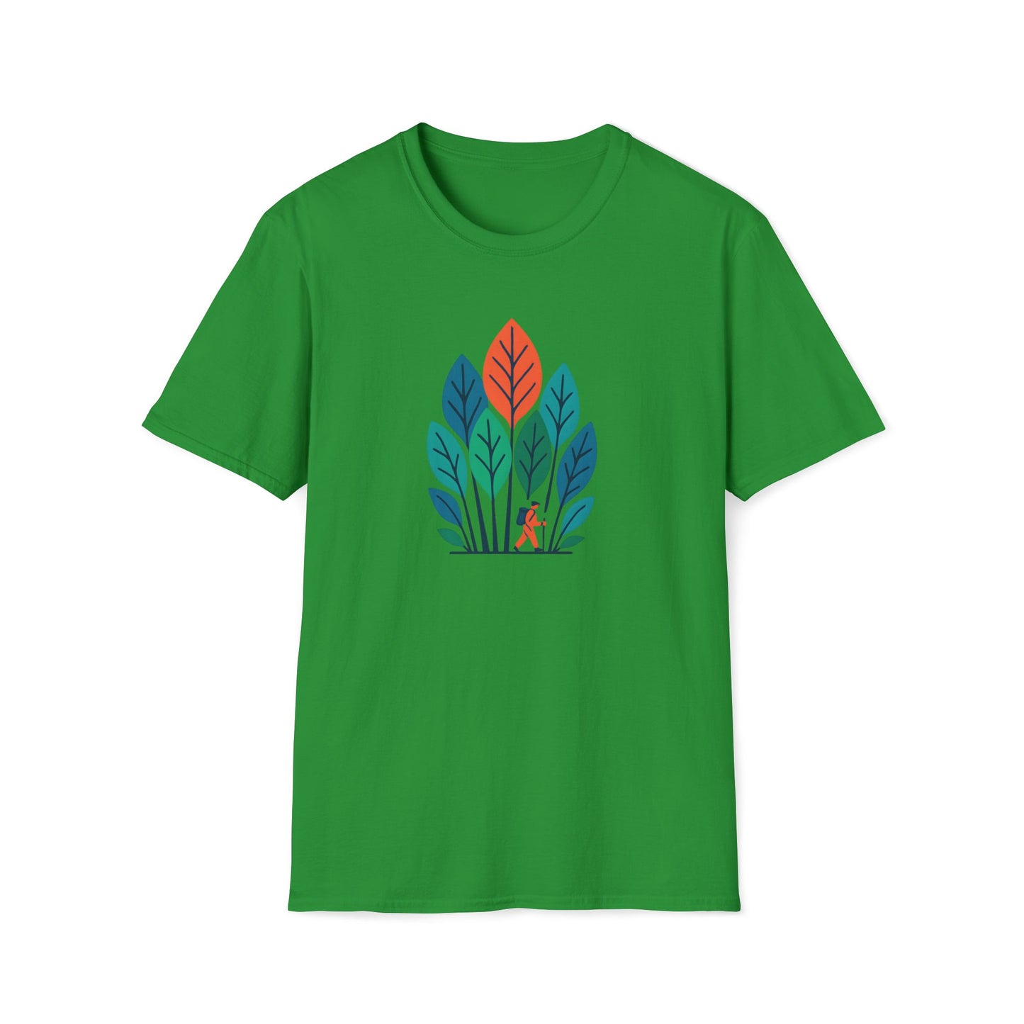 Hiker in Leaves T-Shirt