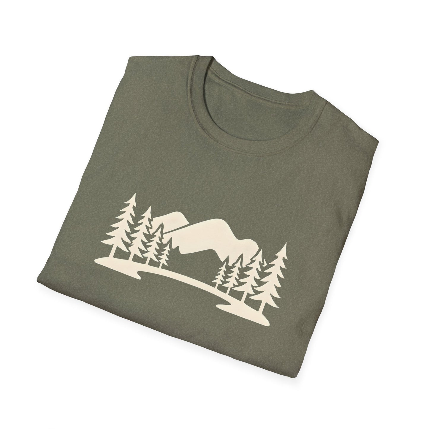 Mountain Lake Landscape T-Shirt