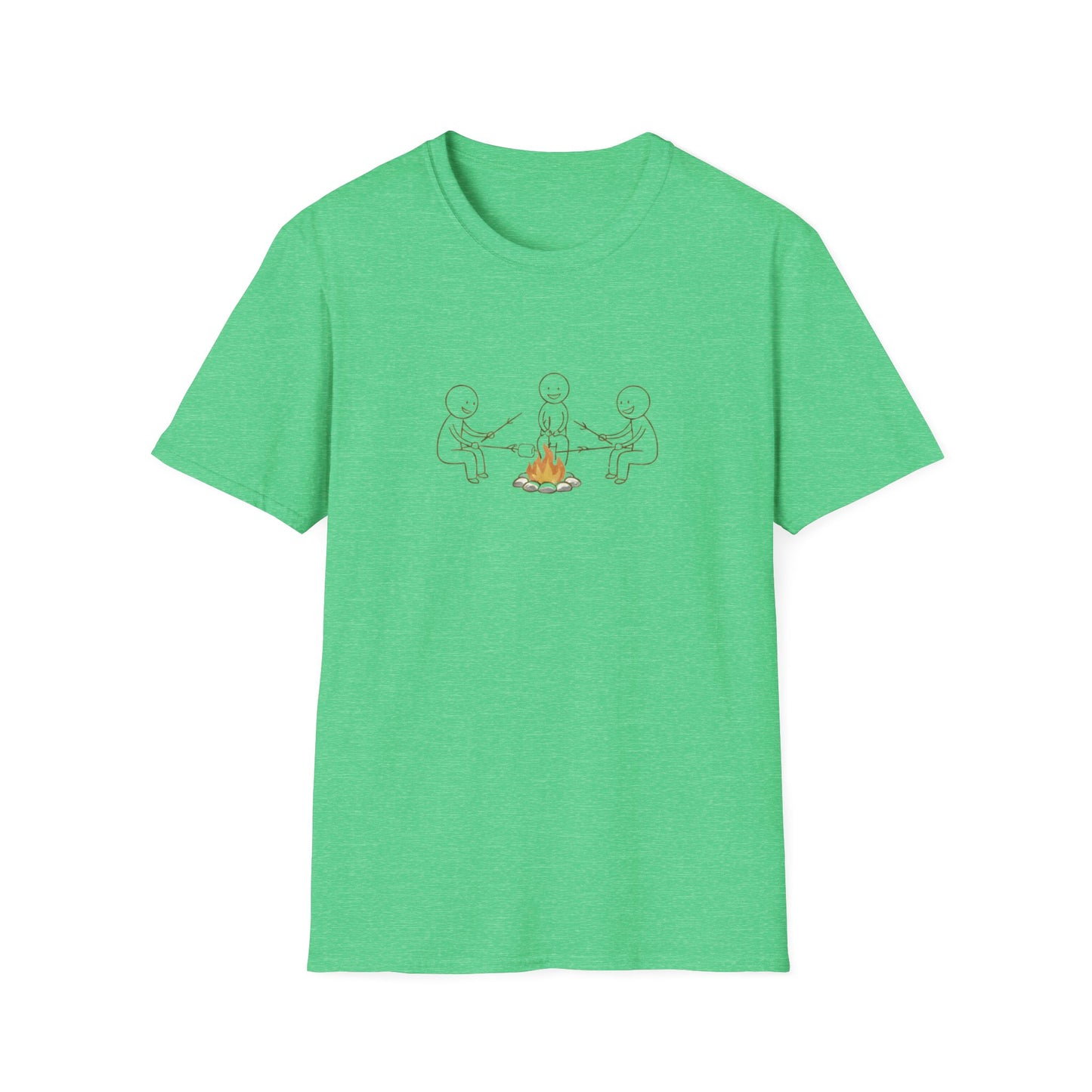 Campfire Friends Graphic T-Shirt