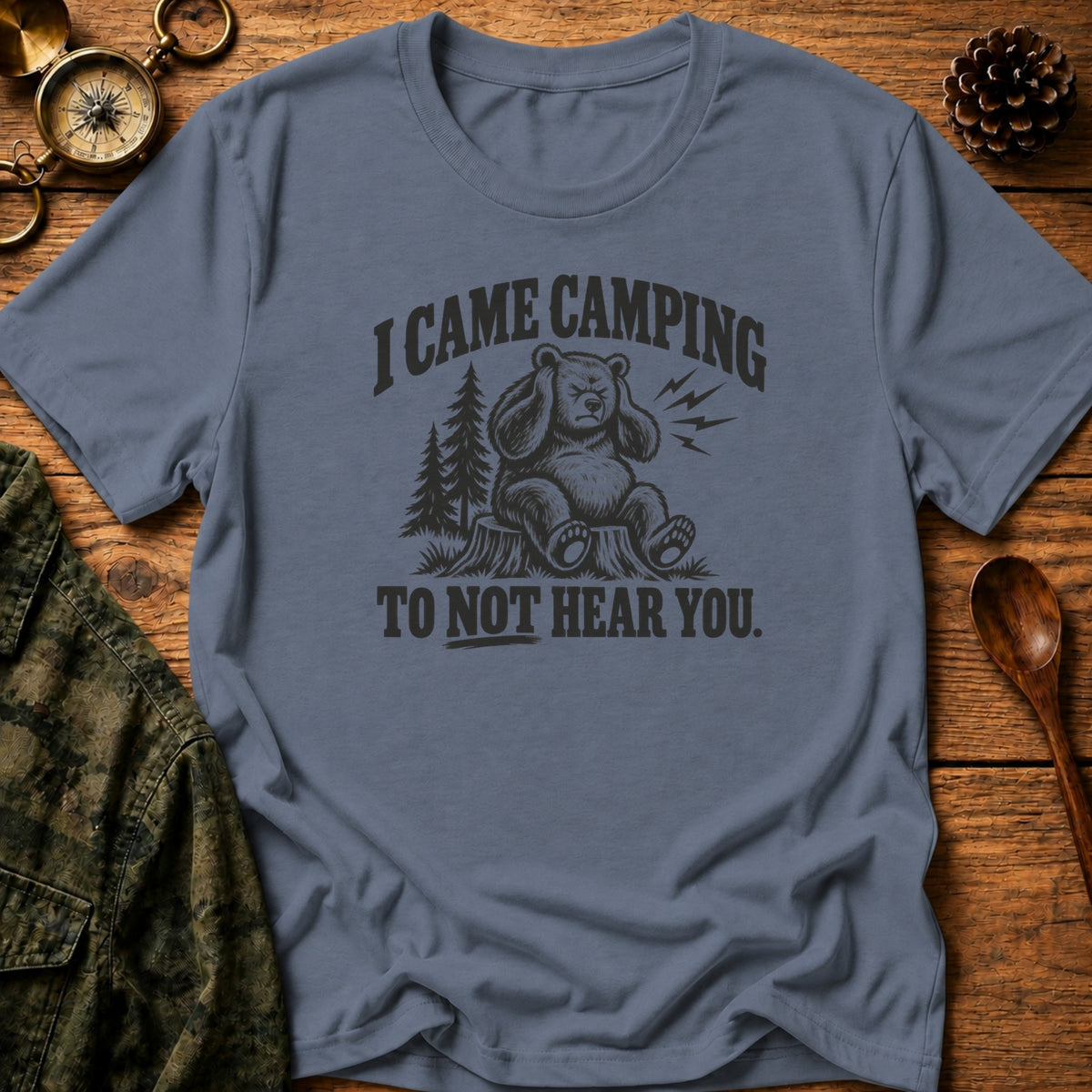 12 T-Shirt - Heather Indigo