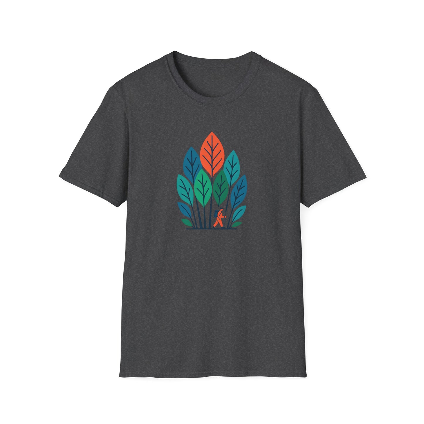 Hiker in Leaves T-Shirt