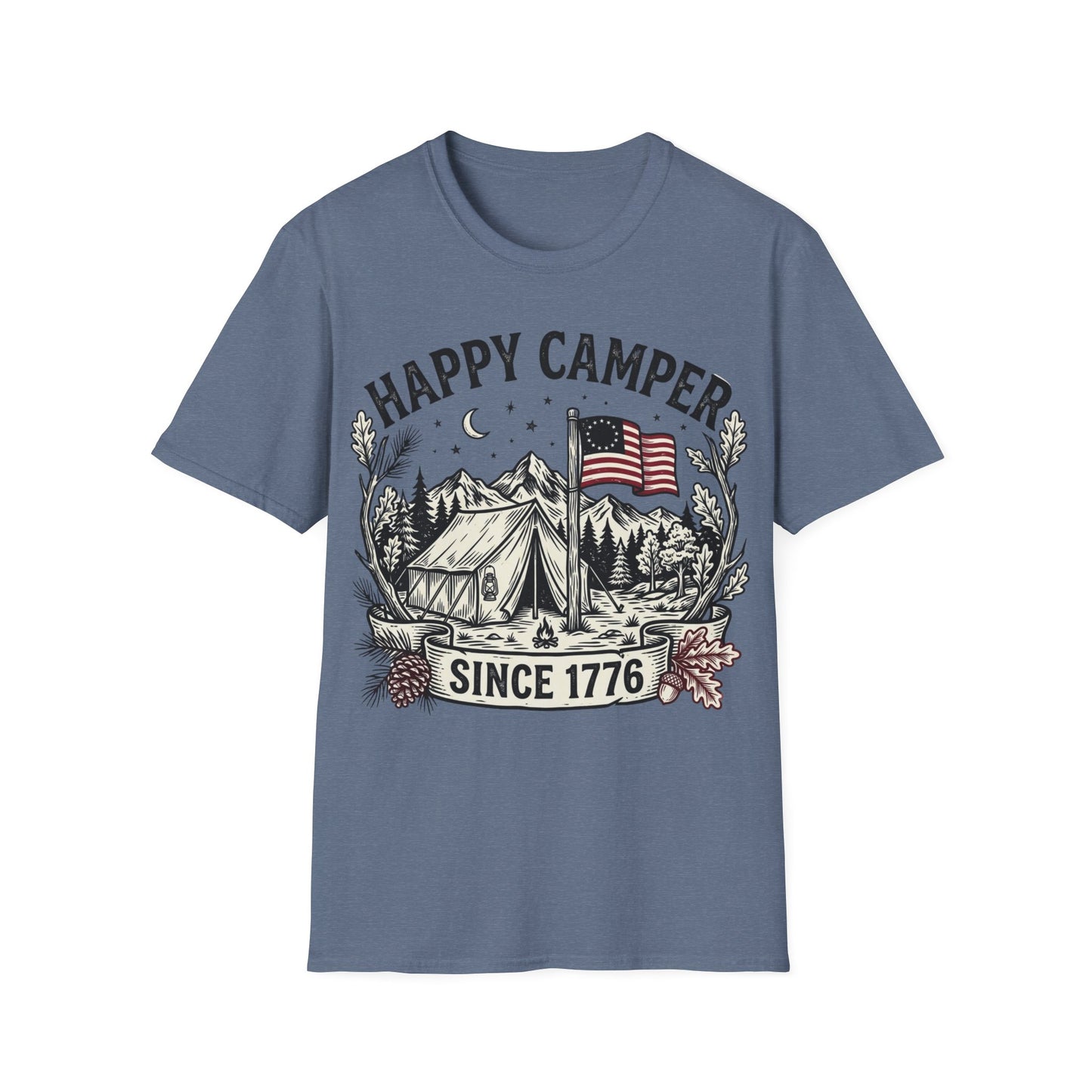 Happy Camper 1776 T-Shirt