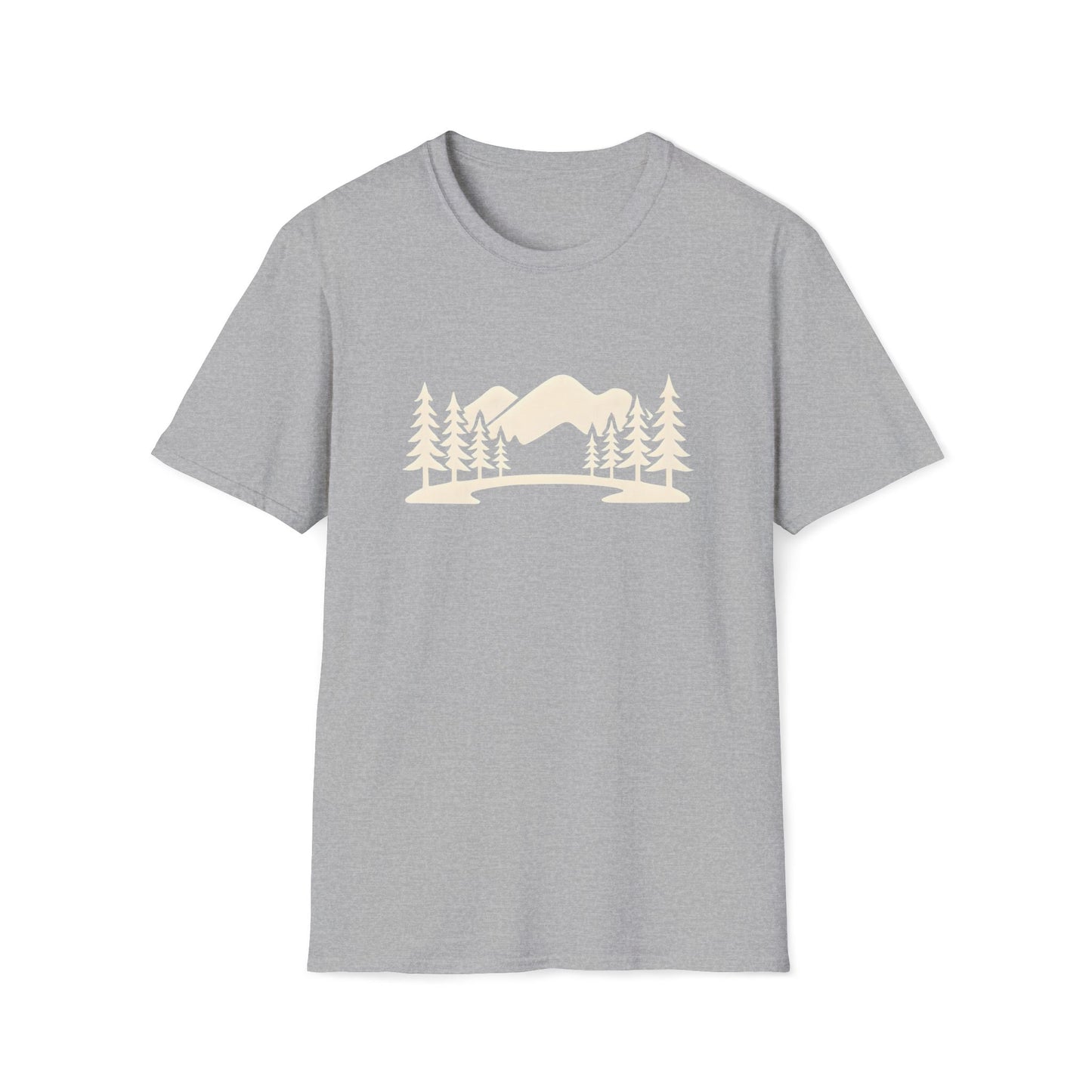 Mountain Lake Landscape T-Shirt