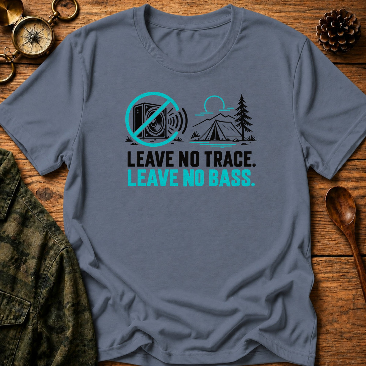 13 T-Shirt - Heather Indigo
