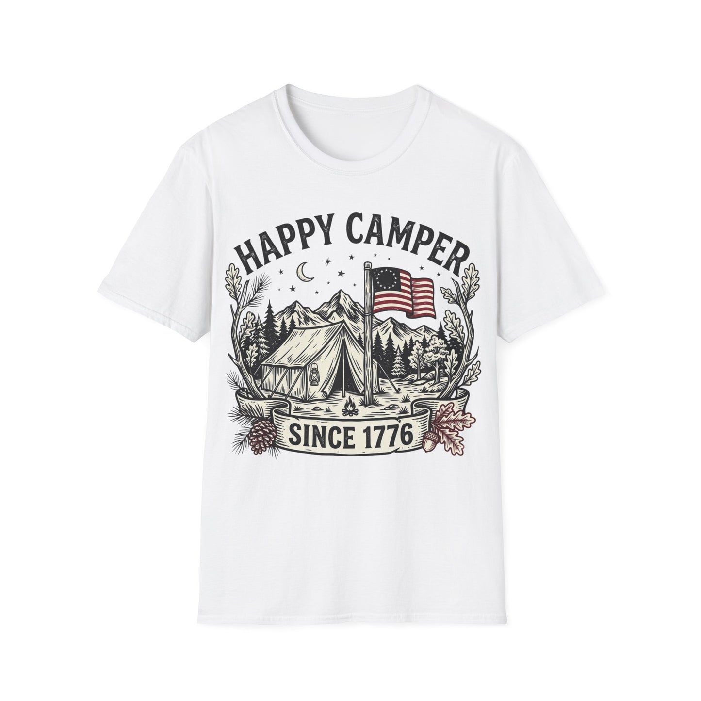 Happy Camper 1776 T-Shirt