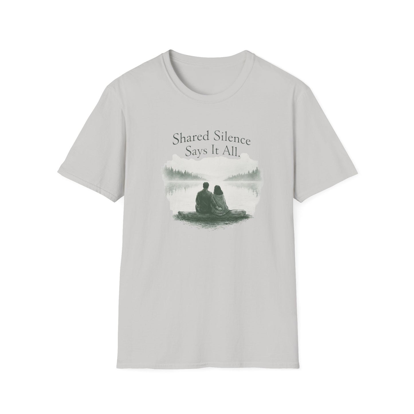 Couple Camping Lake  T-Shirt