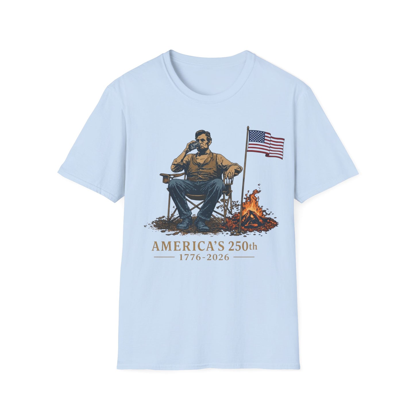 Campfire Lincoln T-Shirt