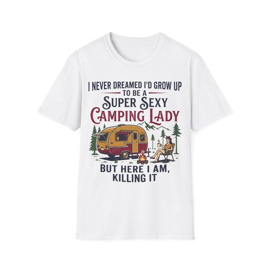 Camping Lady T-Shirt