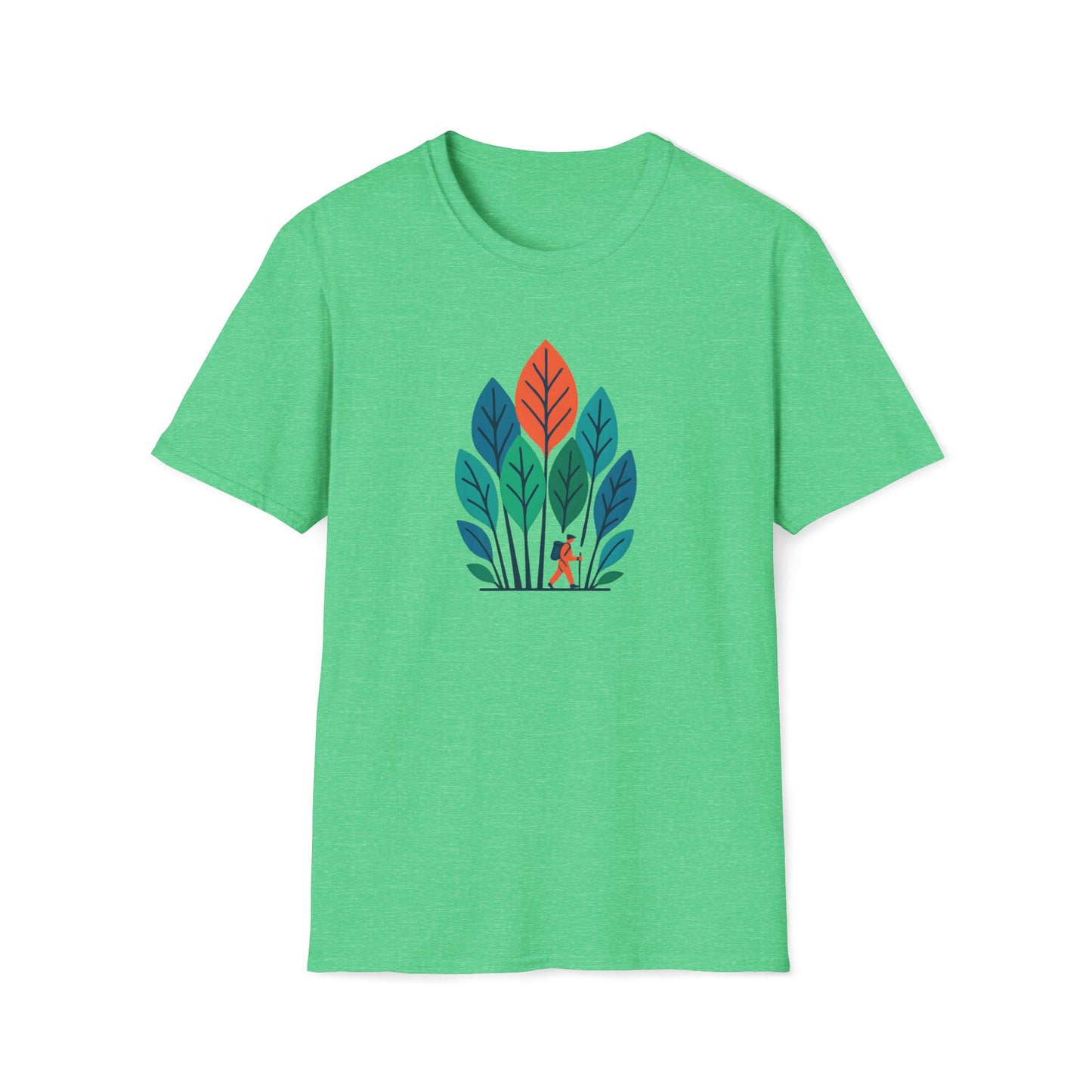Hiker in Leaves T-Shirt