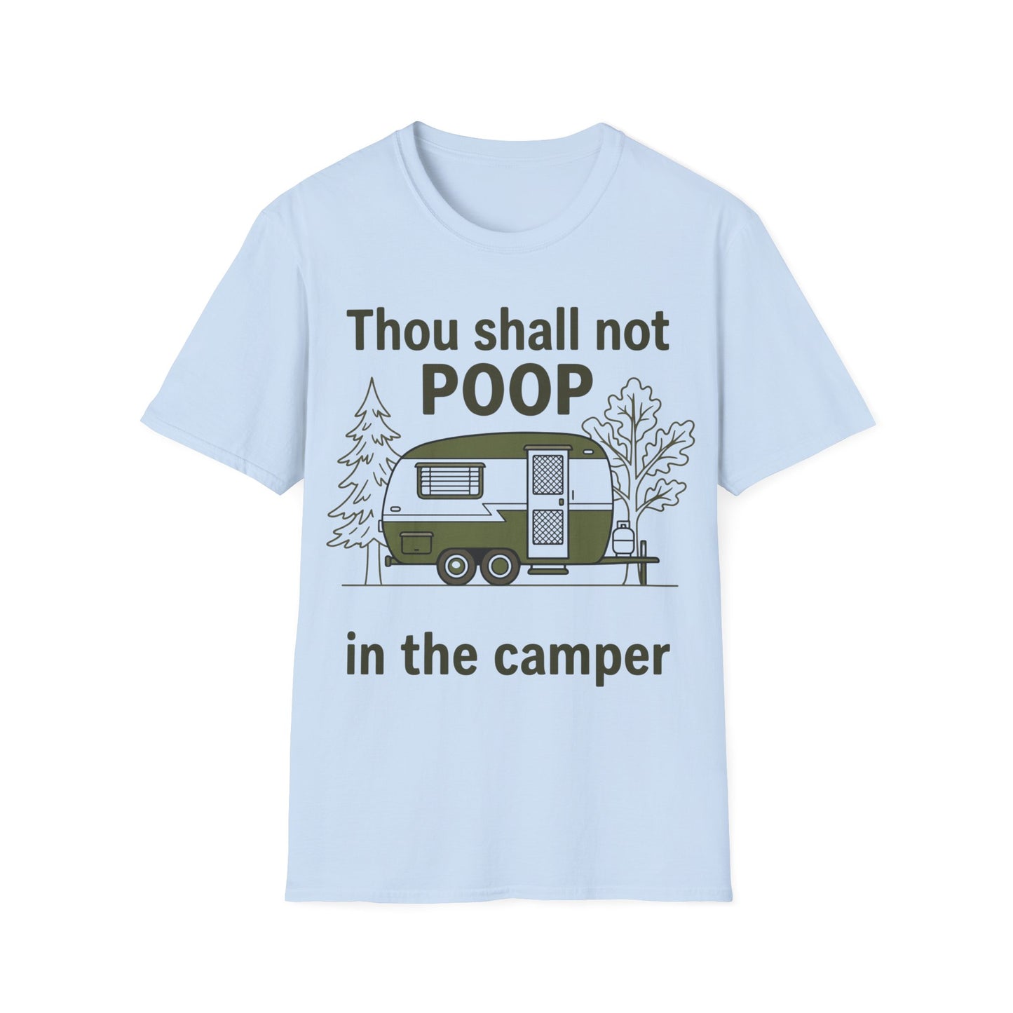 Thou Shall Not Poop T-Shirt