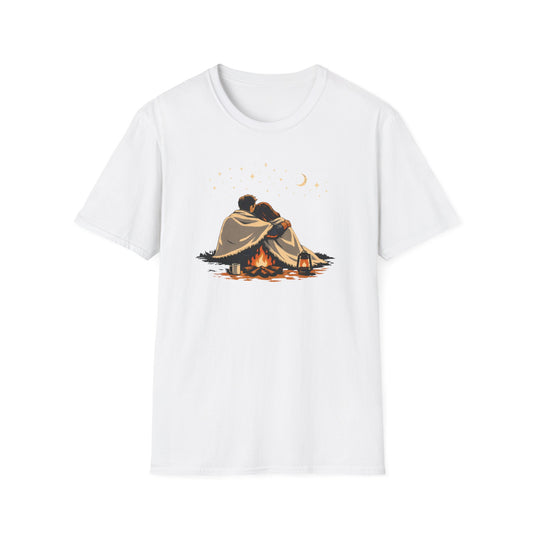 Campfire Couple T‑Shirt