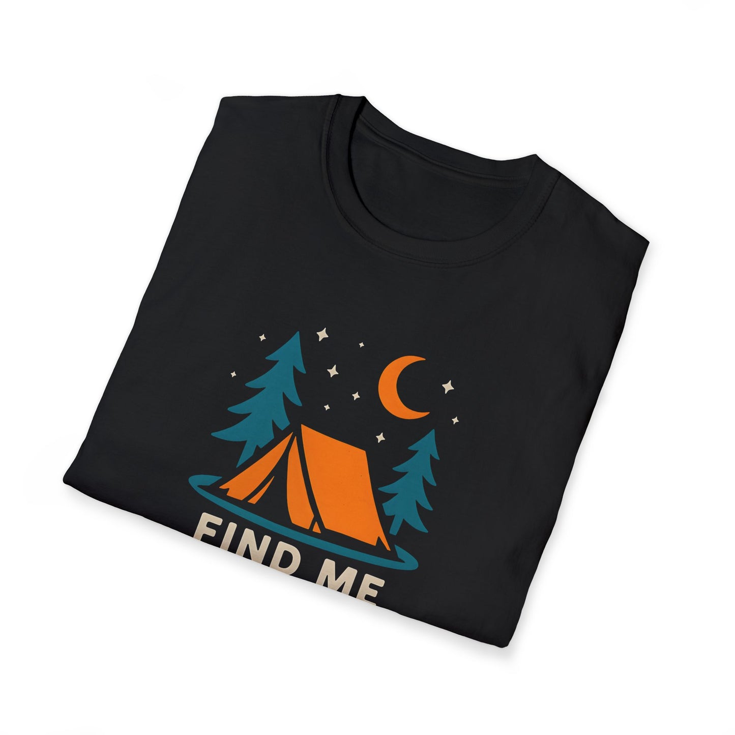 Night Camping Scene T-Shirt