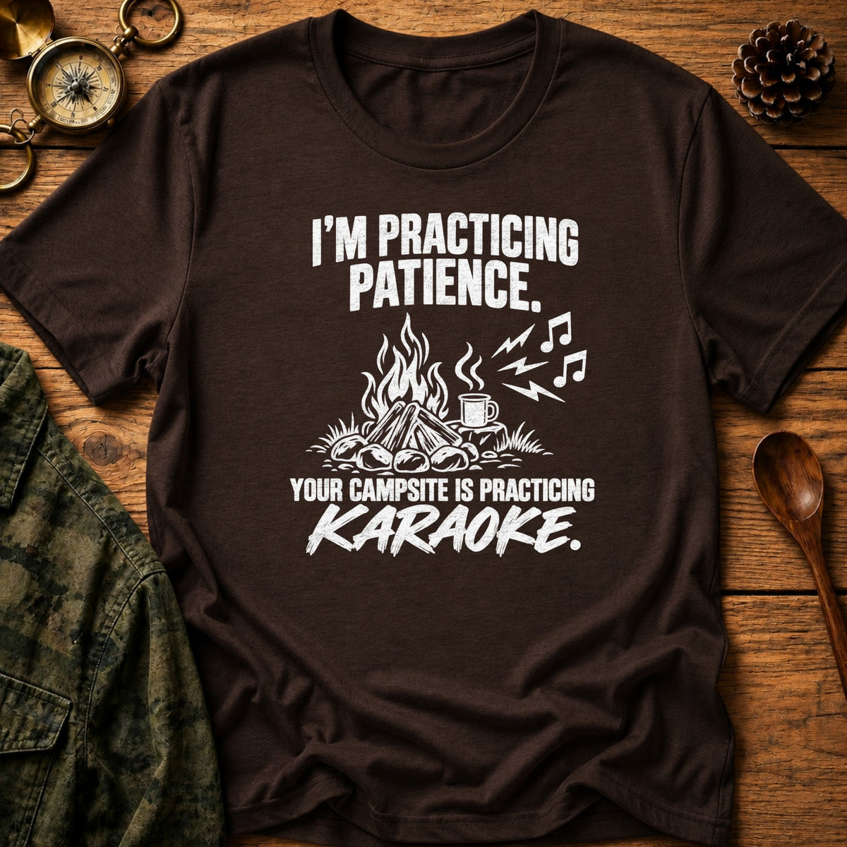 15 T-Shirt - Dark Chocolate