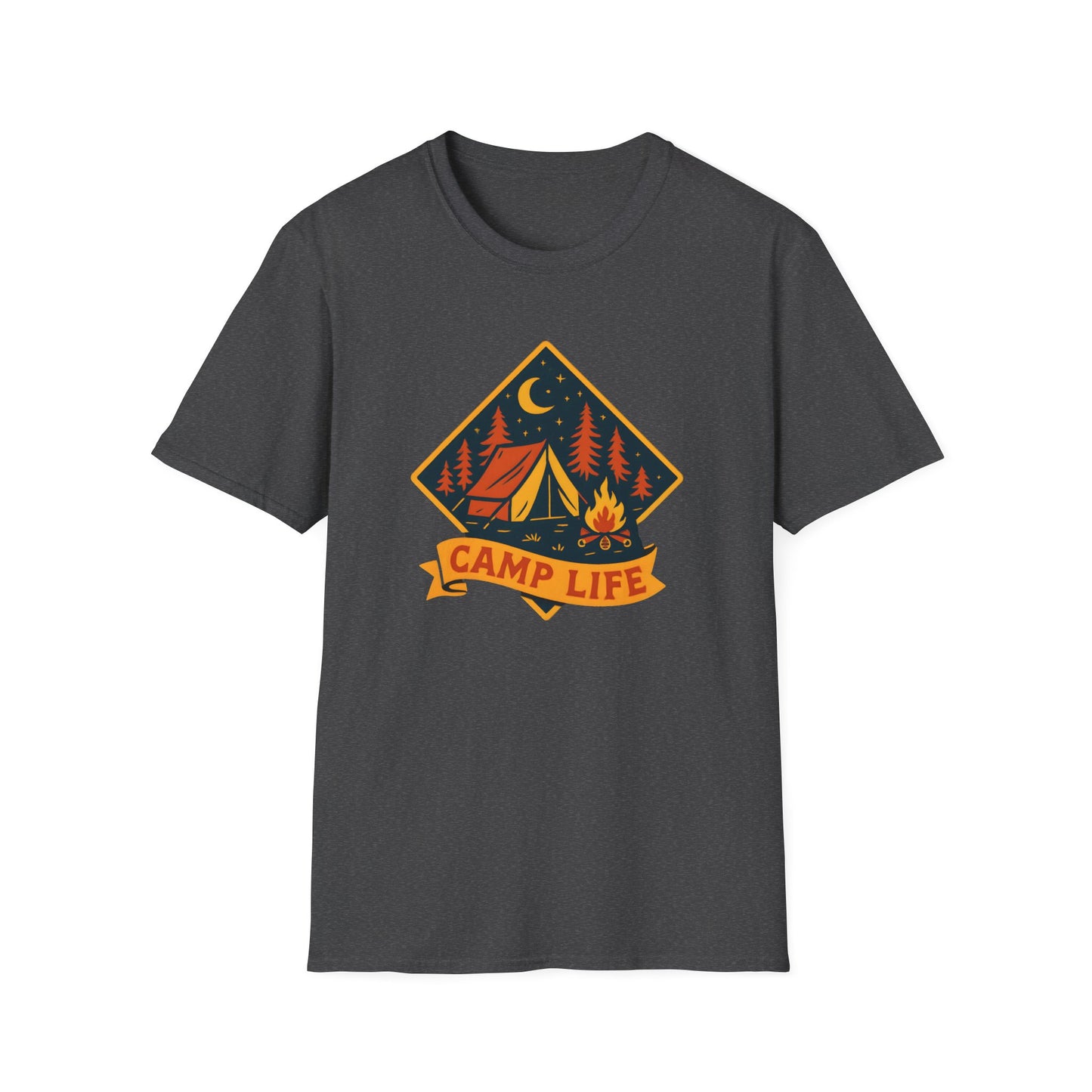 Camping Night Campfire T-Shirt