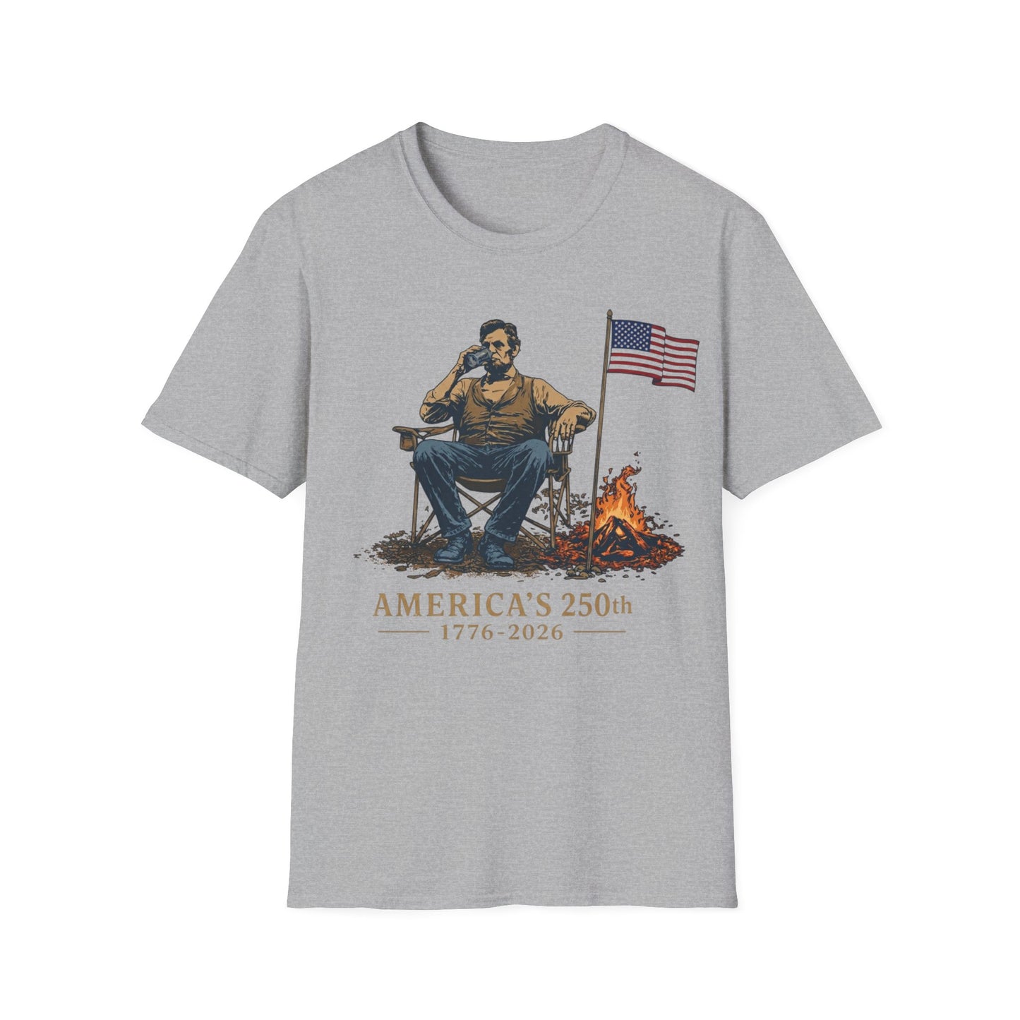 Campfire Lincoln T-Shirt