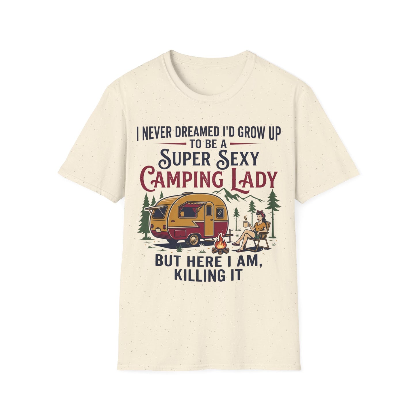 Camping Lady T-Shirt