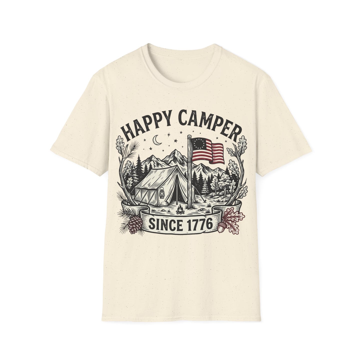 Happy Camper 1776 T-Shirt