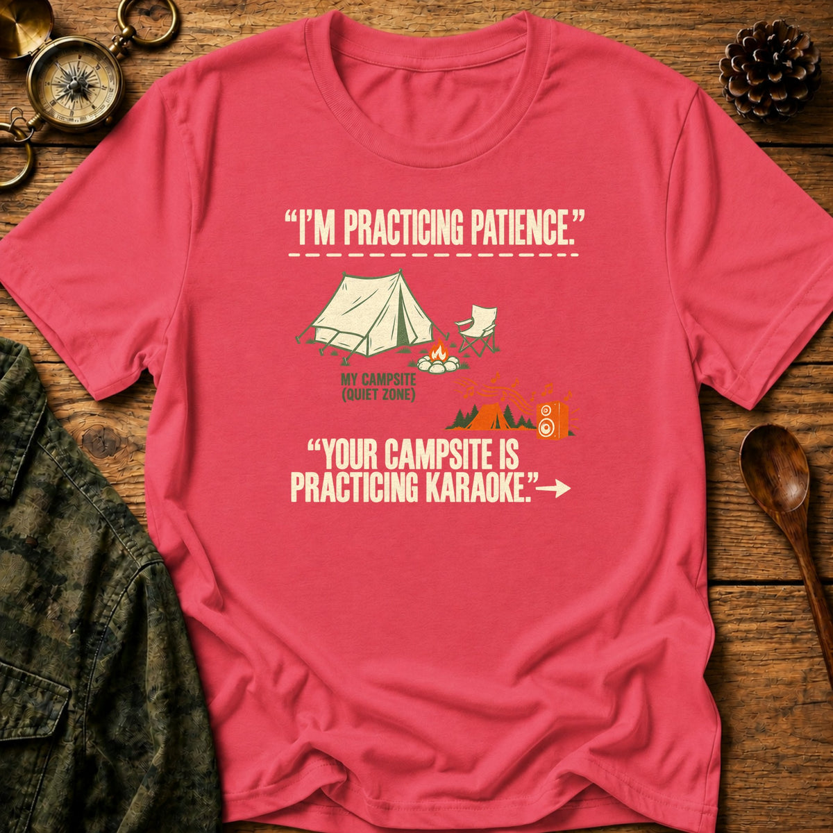 17 2 T-Shirt - Heather Red