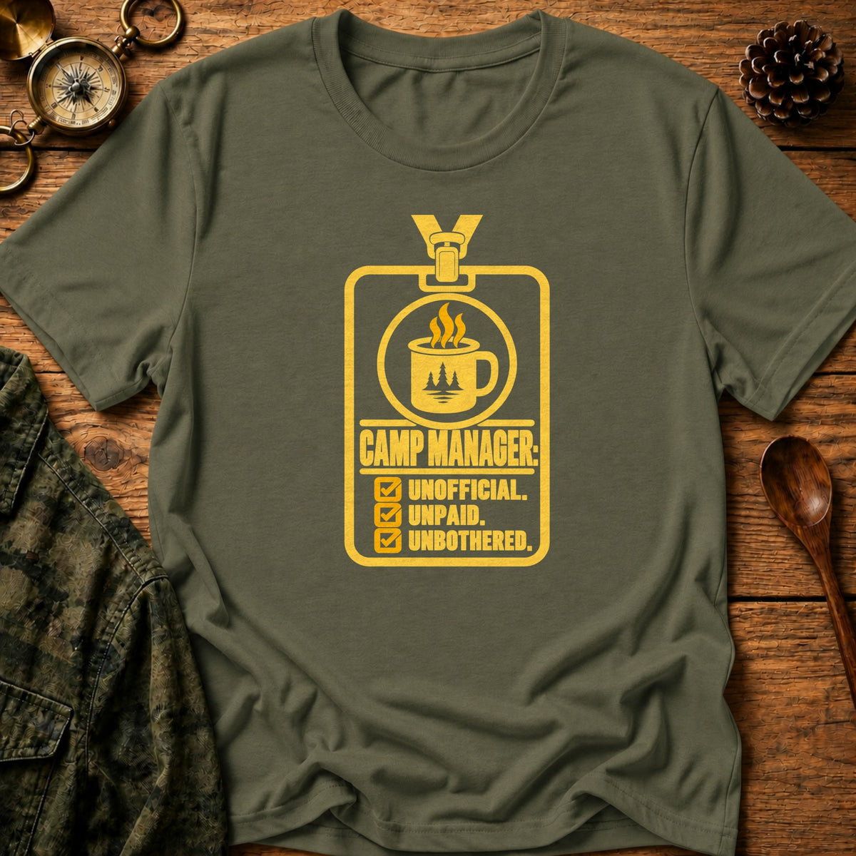 17 T-Shirt - Military Green