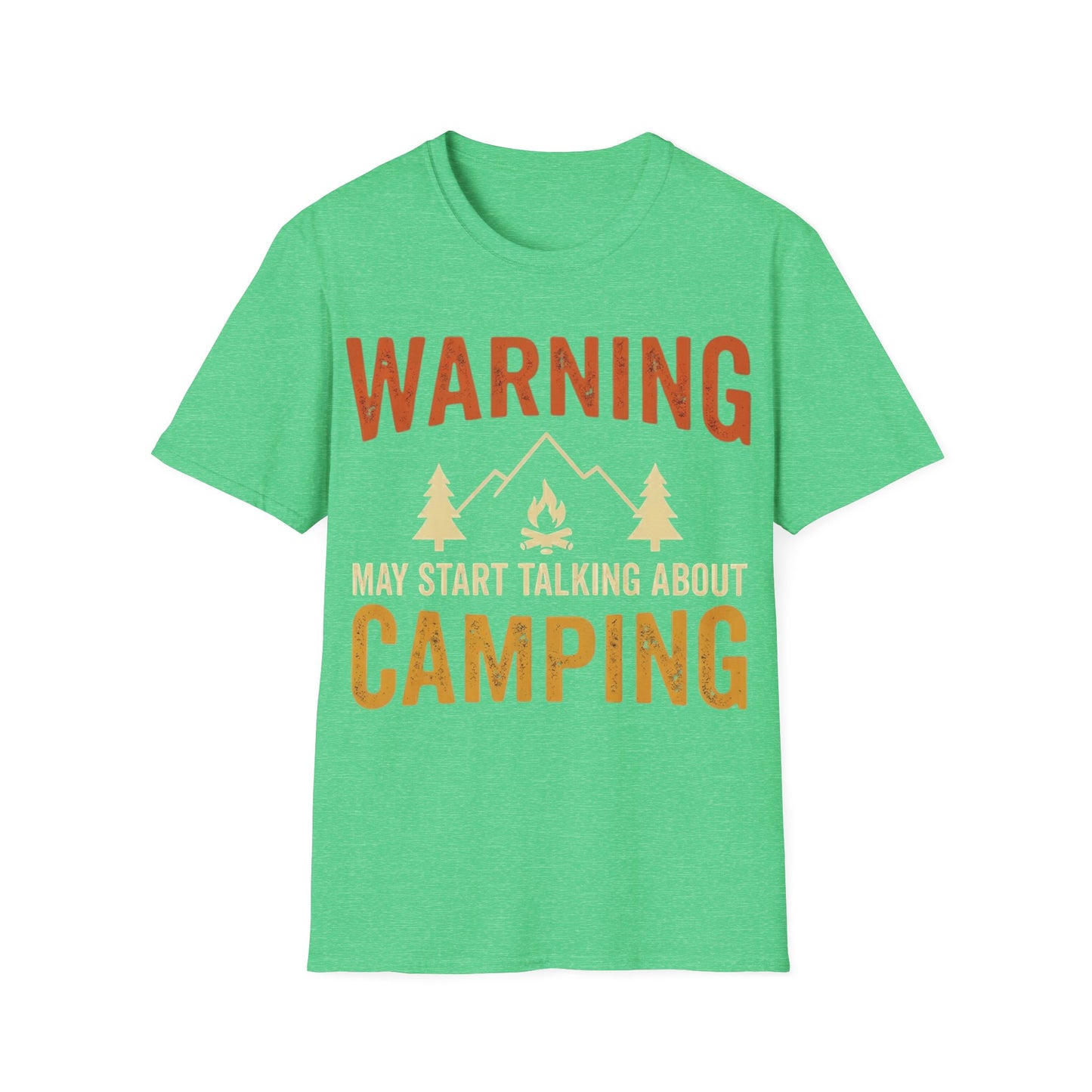 Camping Warning T-Shirt