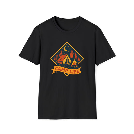 Camping Night Campfire T-Shirt