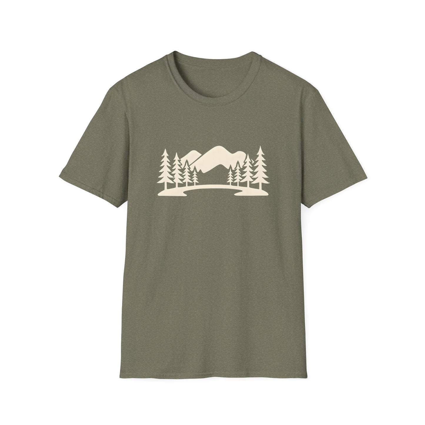 Mountain Lake Landscape T-Shirt