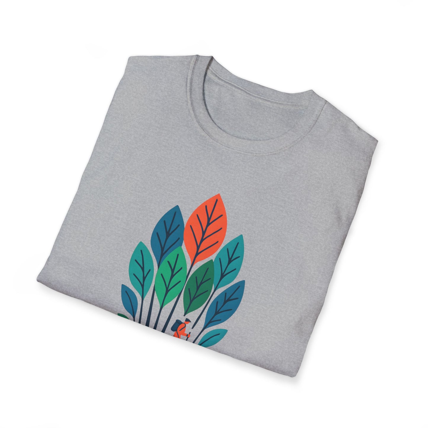 Hiker in Leaves T-Shirt