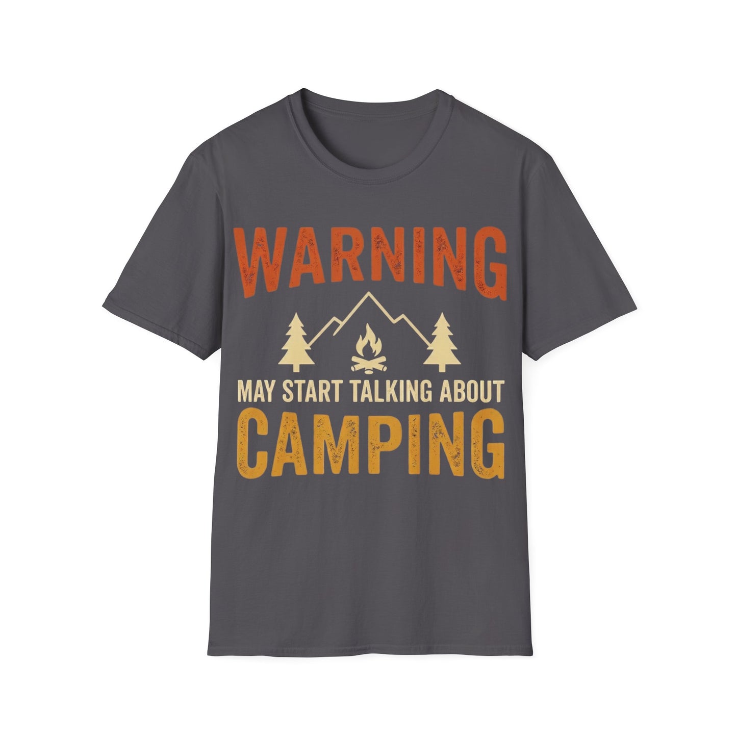 Camping Warning T-Shirt