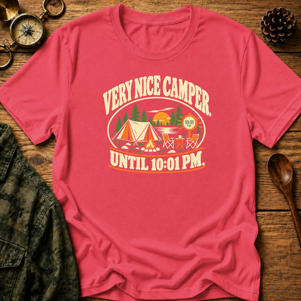 19 T-Shirt - Heather Red