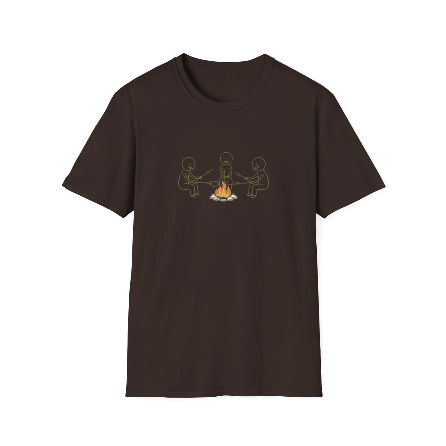 Campfire Friends Graphic T-Shirt