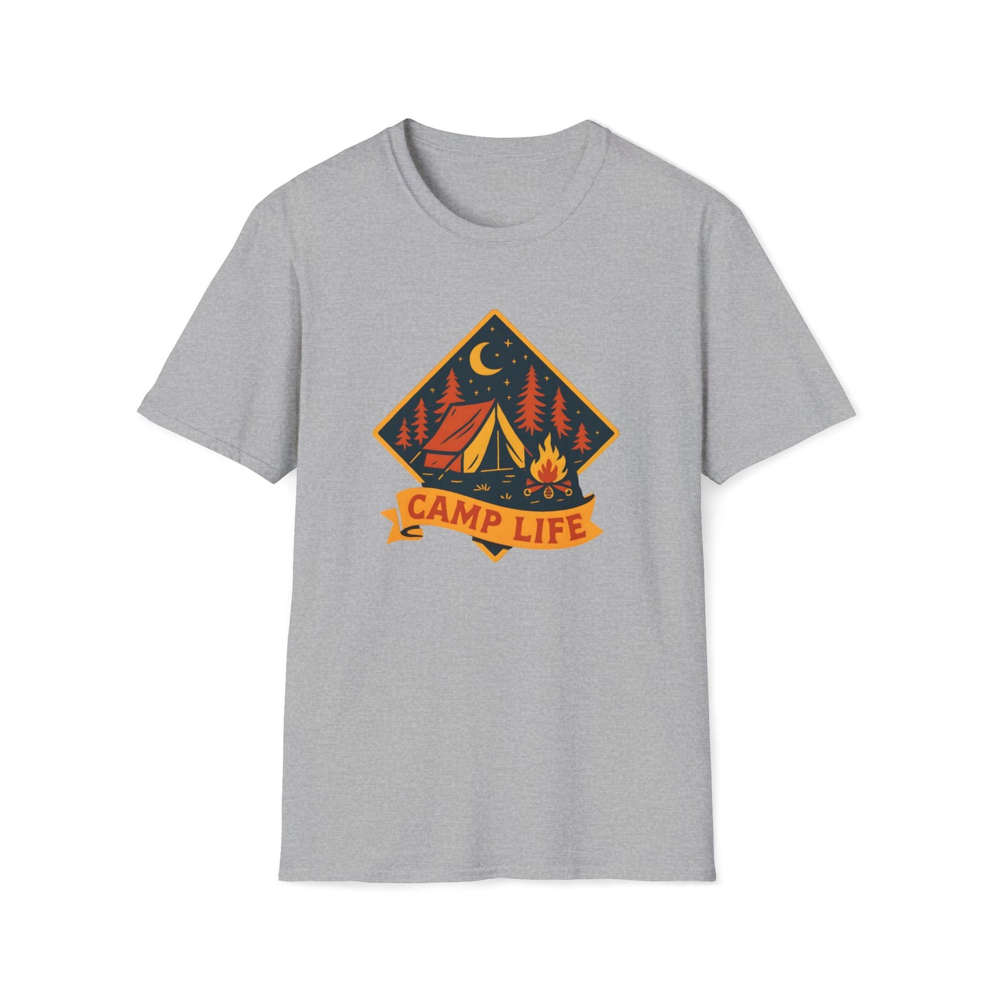 Camping Night Campfire T-Shirt
