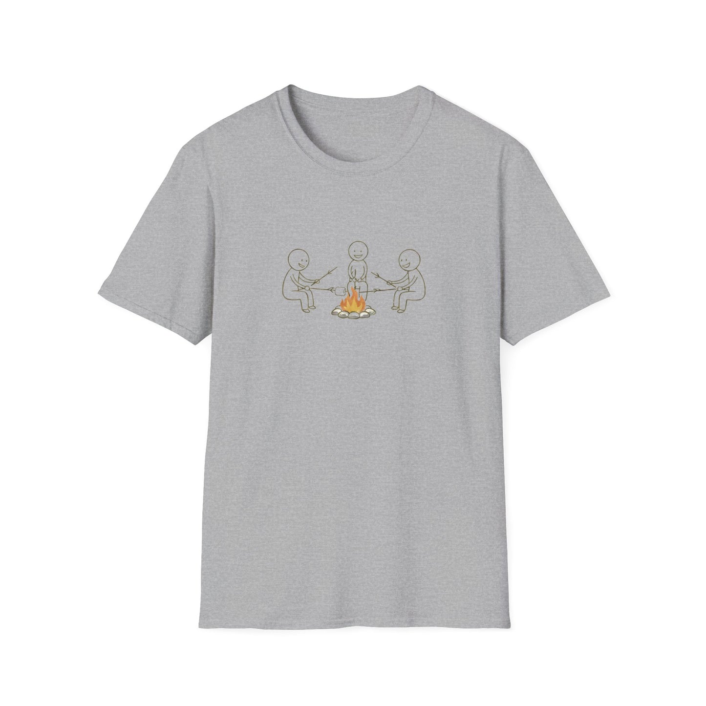 Campfire Friends Graphic T-Shirt