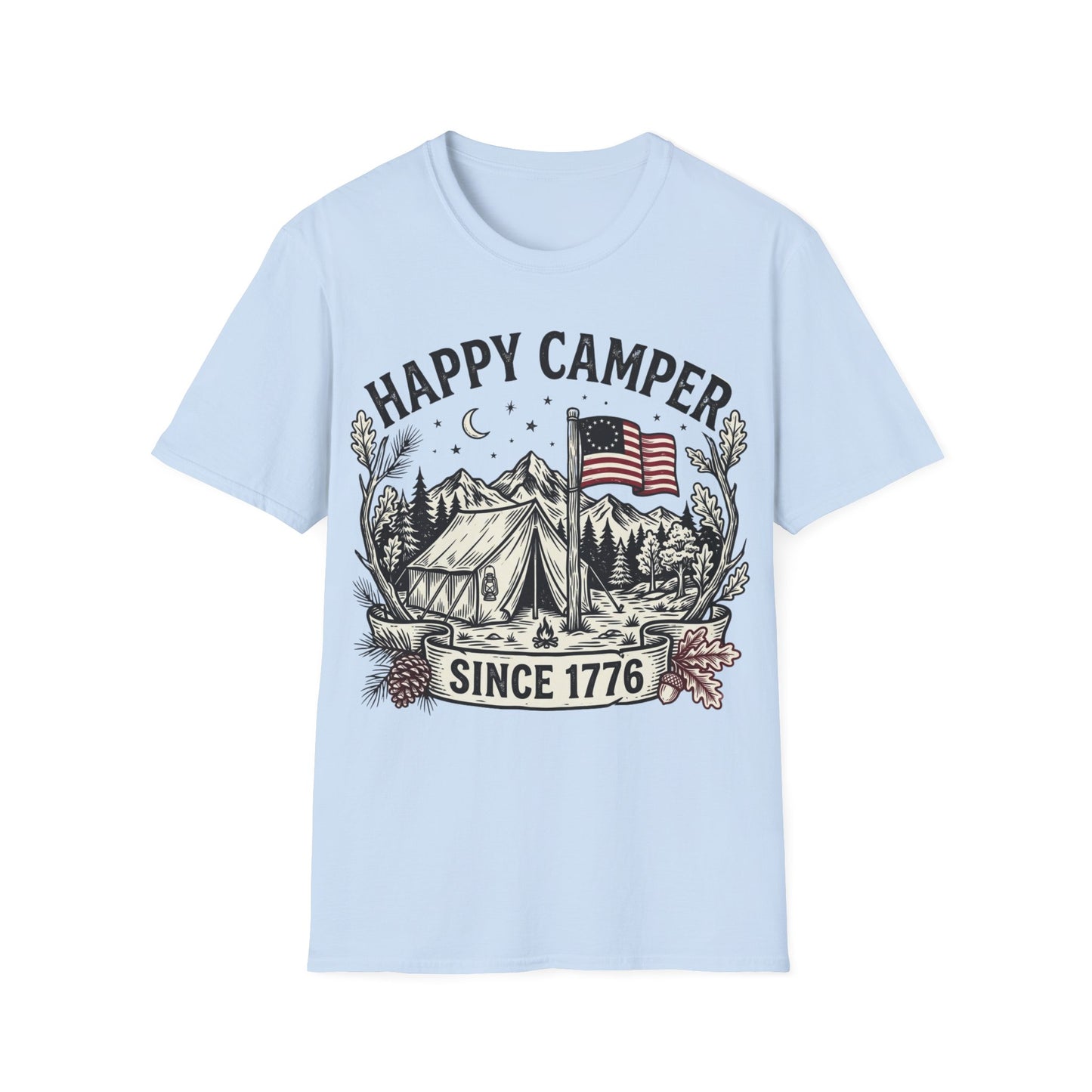 Happy Camper 1776 T-Shirt