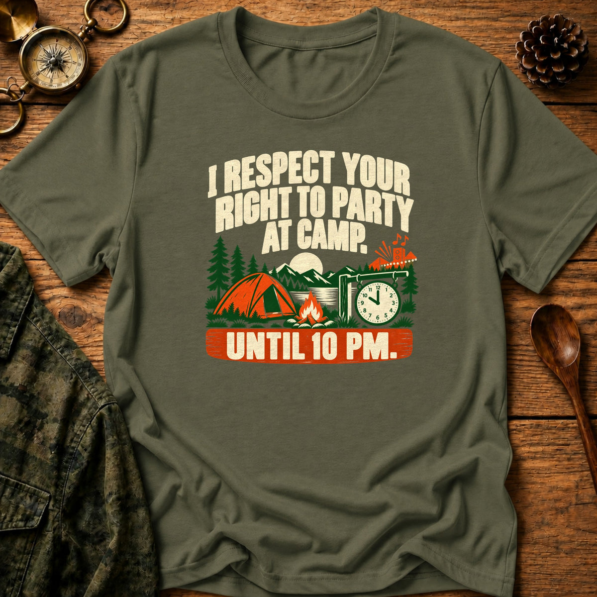 28 T-Shirt - Military Green