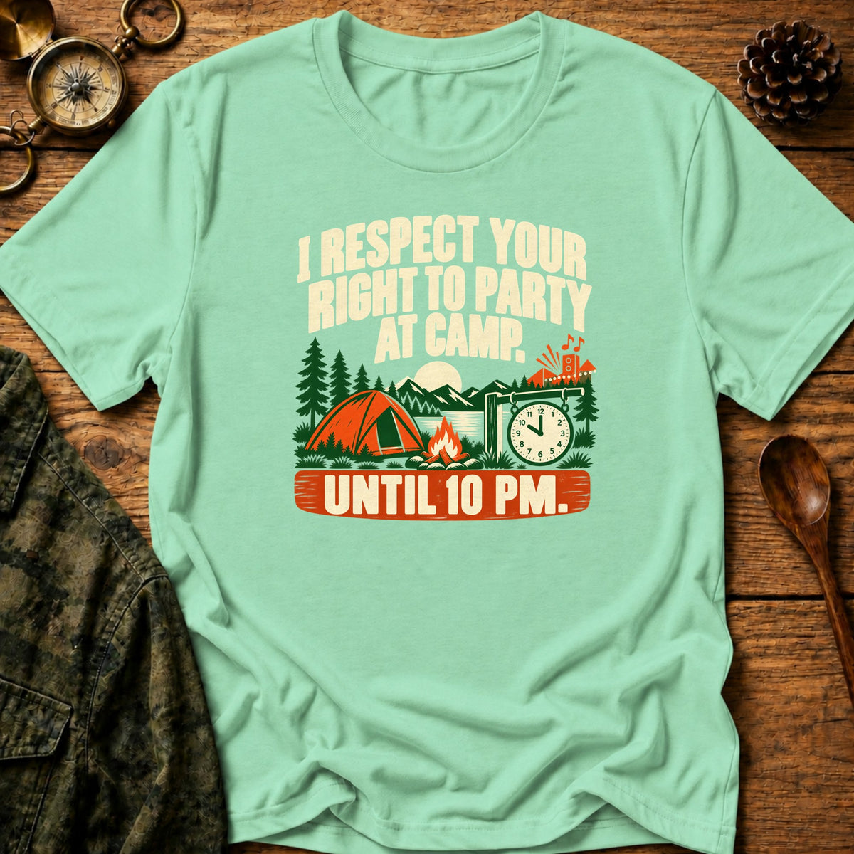 28 T-Shirt - Mint Green