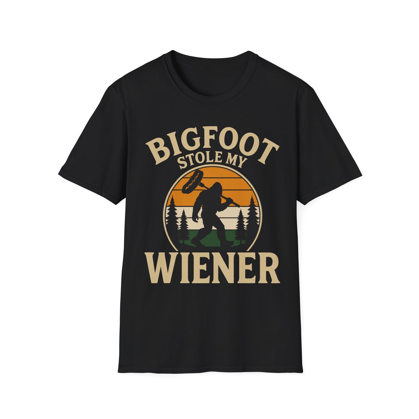 Bigfoot Stole Wiener T-Shirt