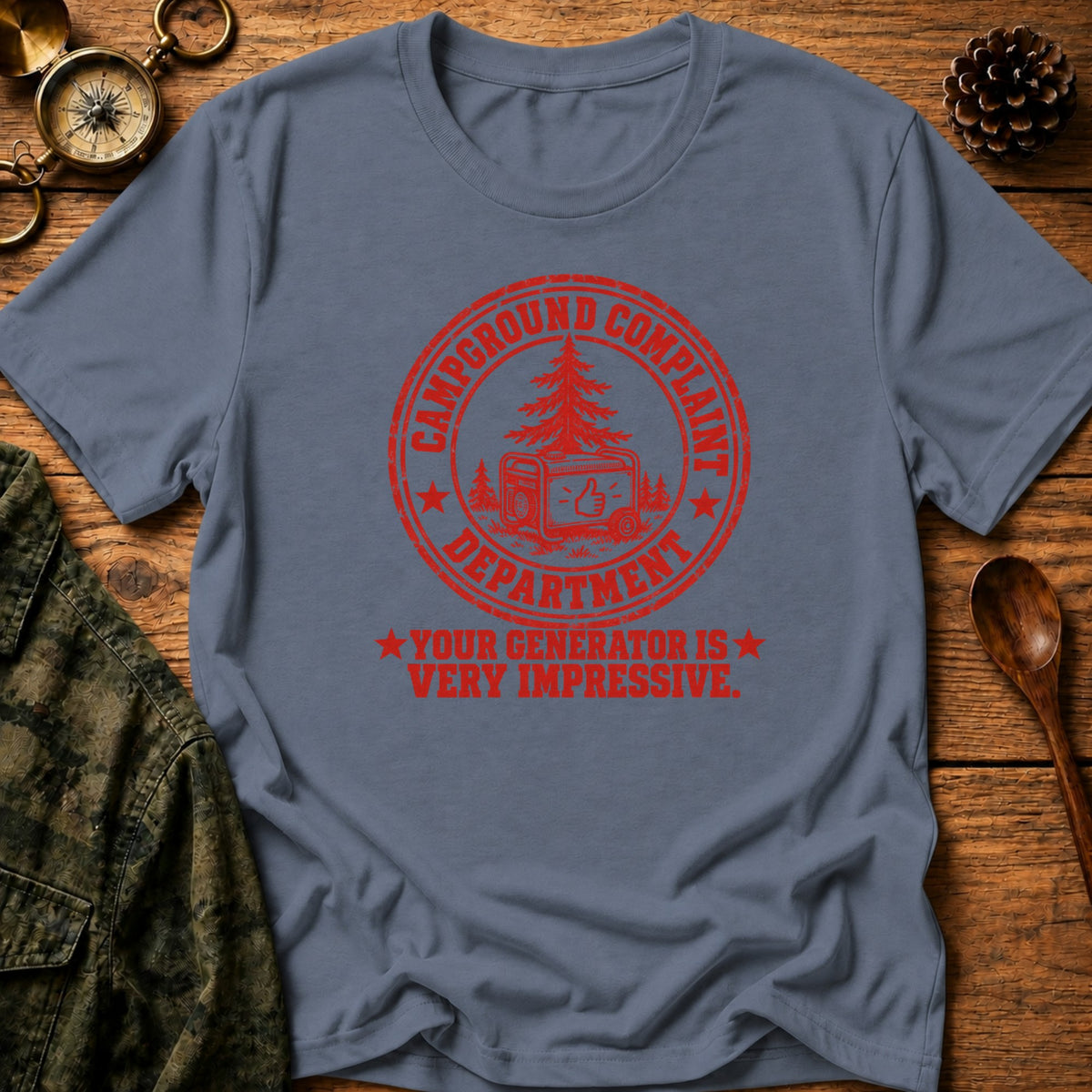 31 T-Shirt - Heather Indigo
