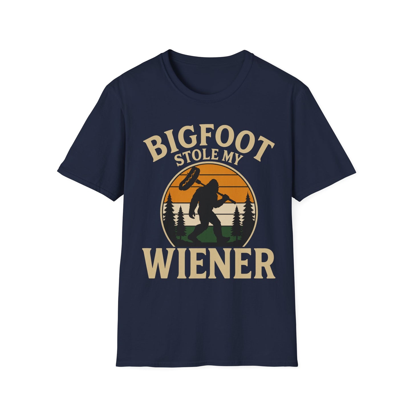 Bigfoot Stole Wiener T-Shirt